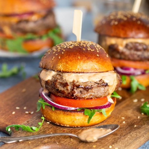 Grilled Burgers